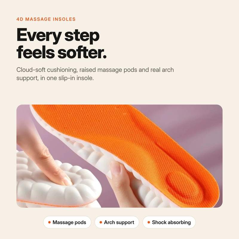 Every step feels softer.